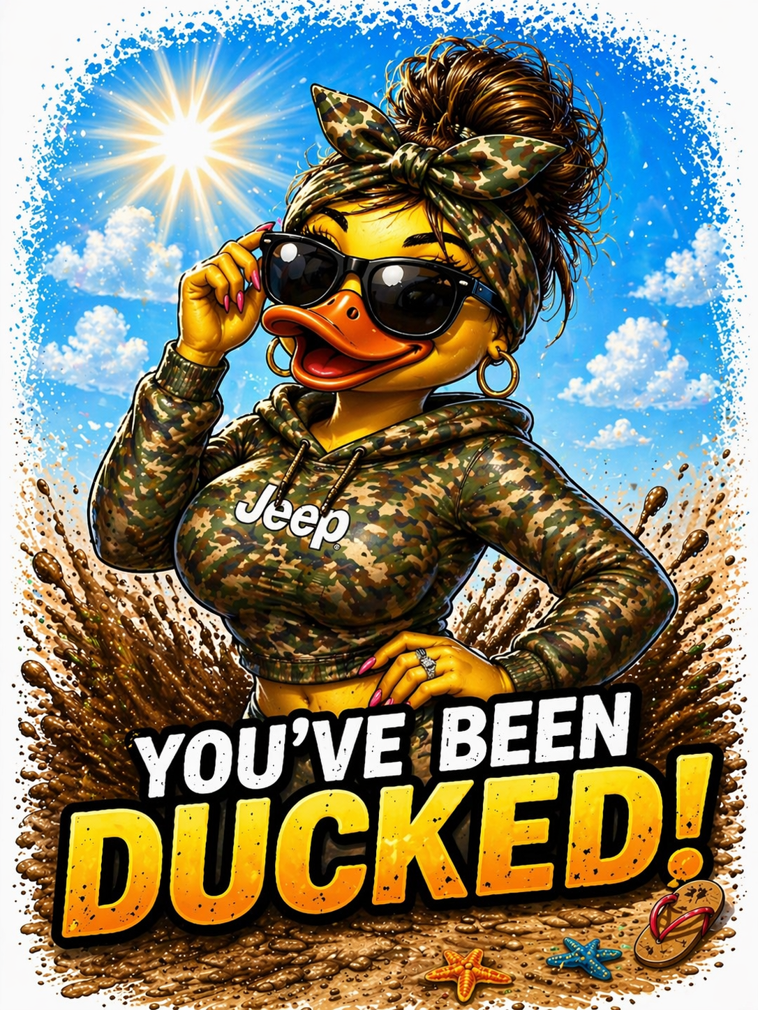 Tough duck - gal