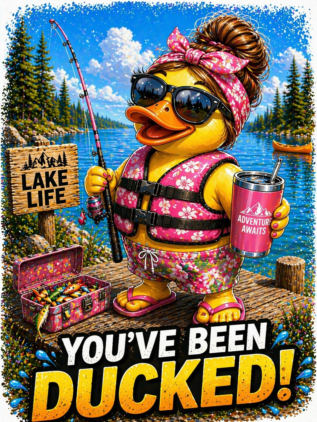 Jeep/Ducks Flexible Photo Magnets – 3"x4", Set of 6