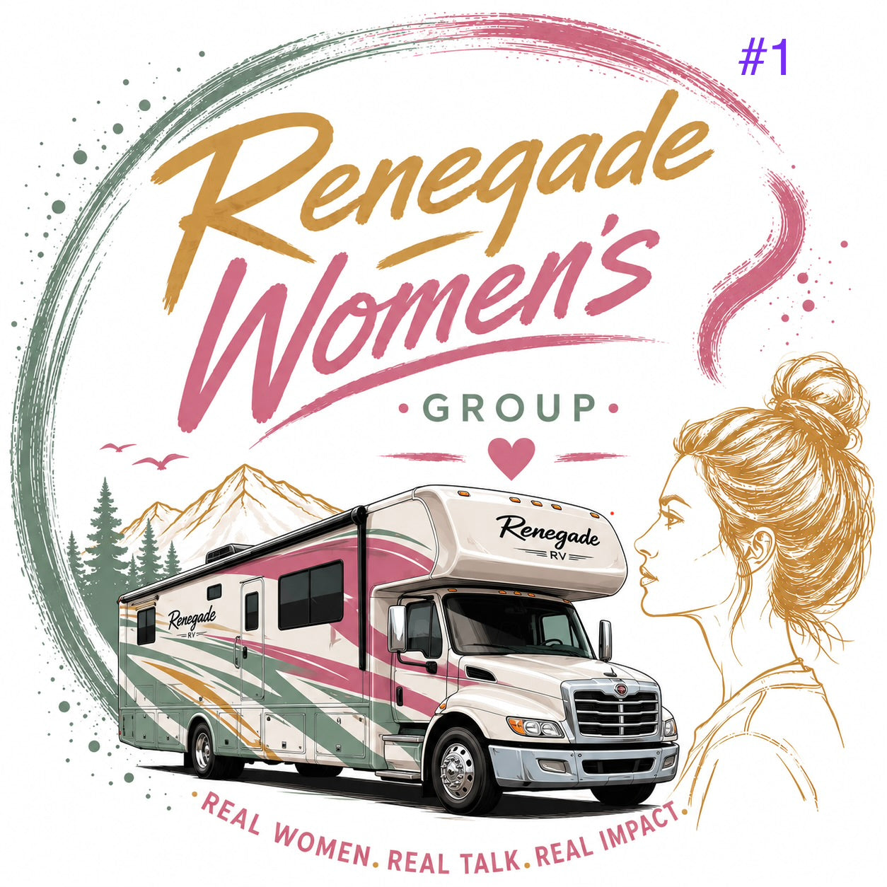 Renegade Women's Group Magnets