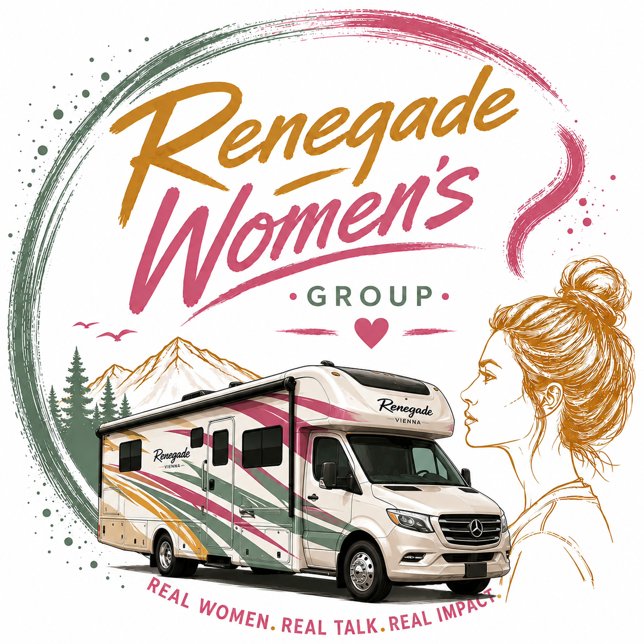 Renegade Women's Group Magnets